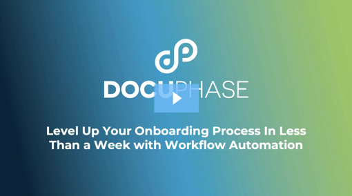 LEVEL UP YOUR ONBOARDING PROCESS