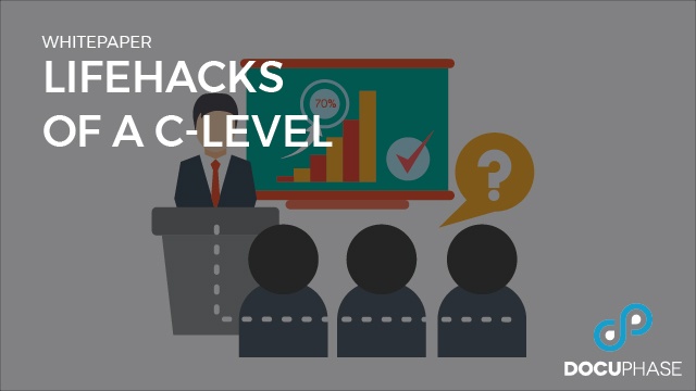 Lifehacks of a C-Level